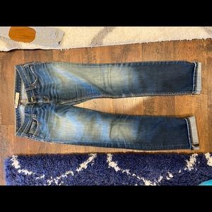 Low Rise Straight Leg Jeans